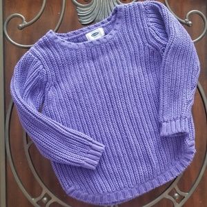 Old Navy Purple Heavy Sweater